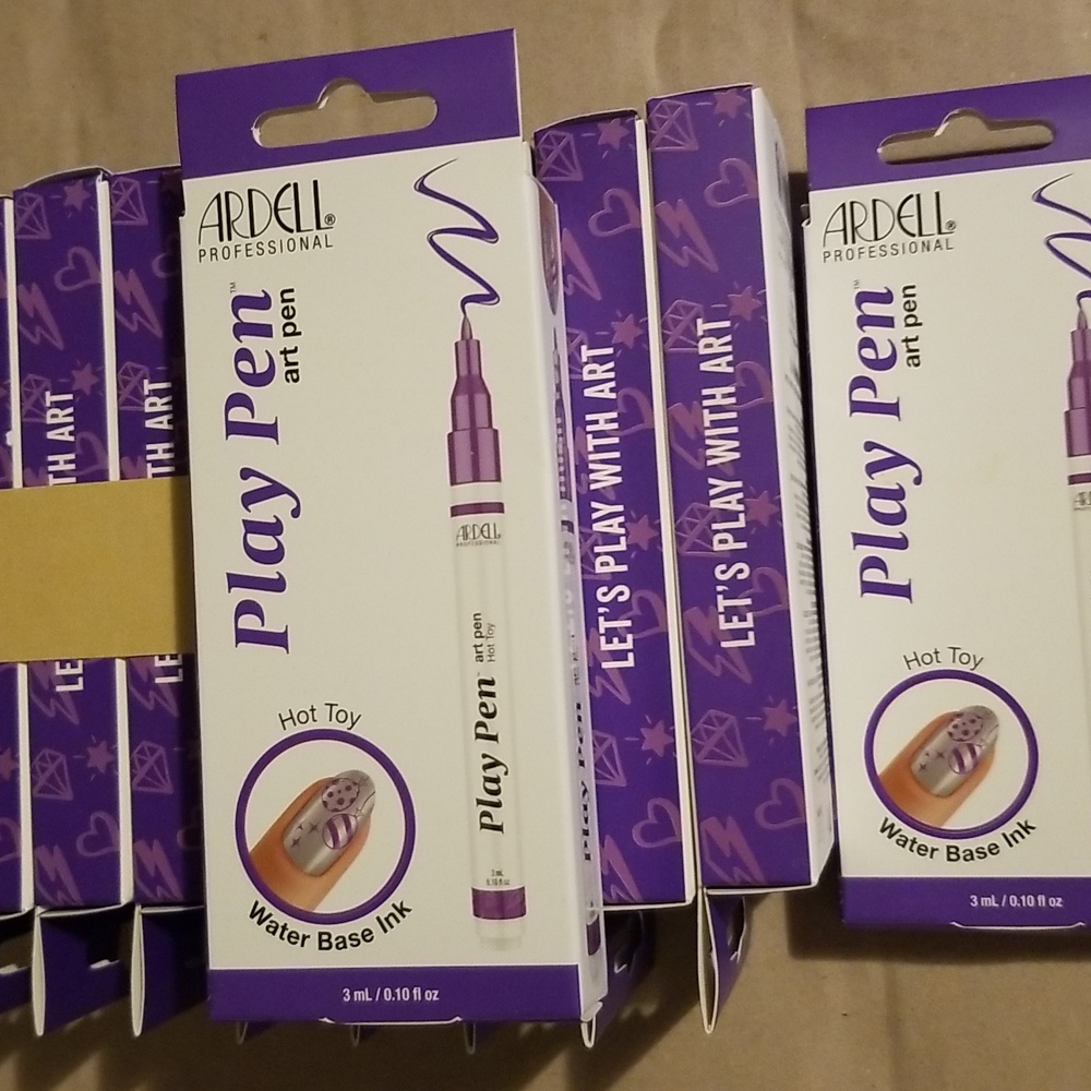ARDELL PROFESSIONAL PLAY PEN ART PEN WATER BADSE INK PURPLE 10 PEN
